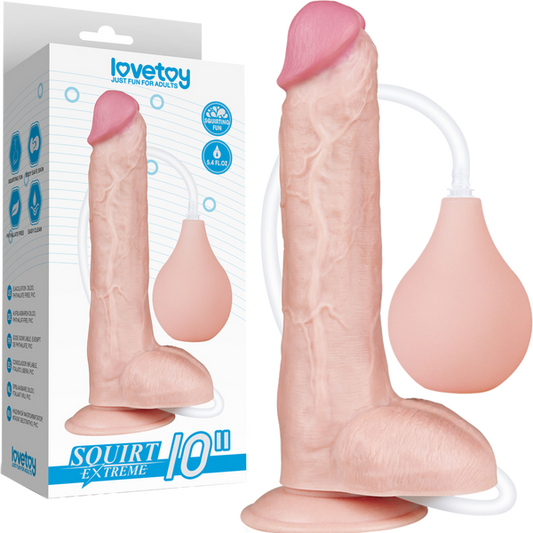 Lovetoy Squirt Extreme Dildo 10''