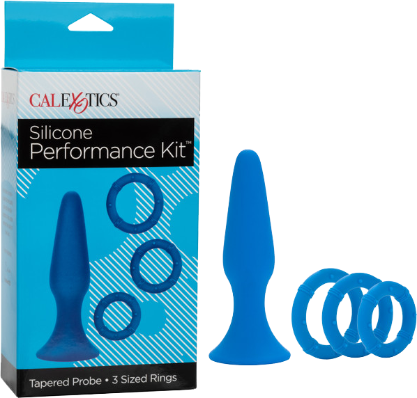 Silicone Performance Kit Three Different Erection-Enhancing Rings