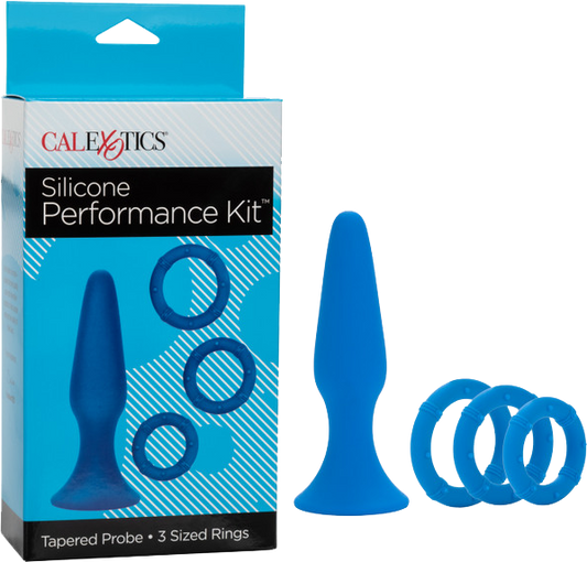 Silicone Performance Kit Three Different Erection-Enhancing Rings