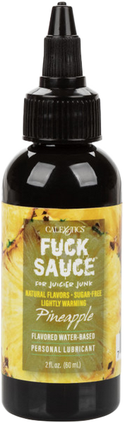 FUCK Sauce Flavored Water-Based Personal Lubricant - Cherry 2fl.oz