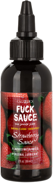 FUCK Sauce Flavored Water-Based Personal Lubricant - Cherry 2fl.oz