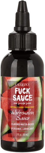 FUCK Sauce Flavored Water-Based Personal Lubricant - Cherry 2fl.oz