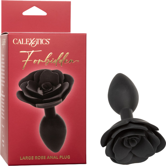 Forbidden™ Large Rose Anal Plug Smooth Seamless Surface Meticulously Crafted
