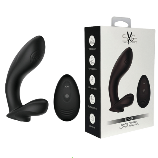 Sxe Novelties Roger - Remote Control Slapping Anal Toy Rechargeable
